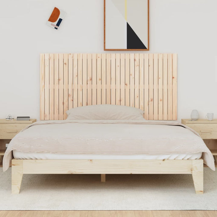 sengegavl 185x3x90 cm massivt fyrretræ