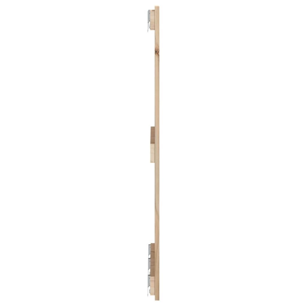 sengegavl 185x3x90 cm massivt fyrretræ