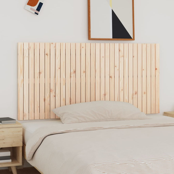 sengegavl 185x3x90 cm massivt fyrretræ