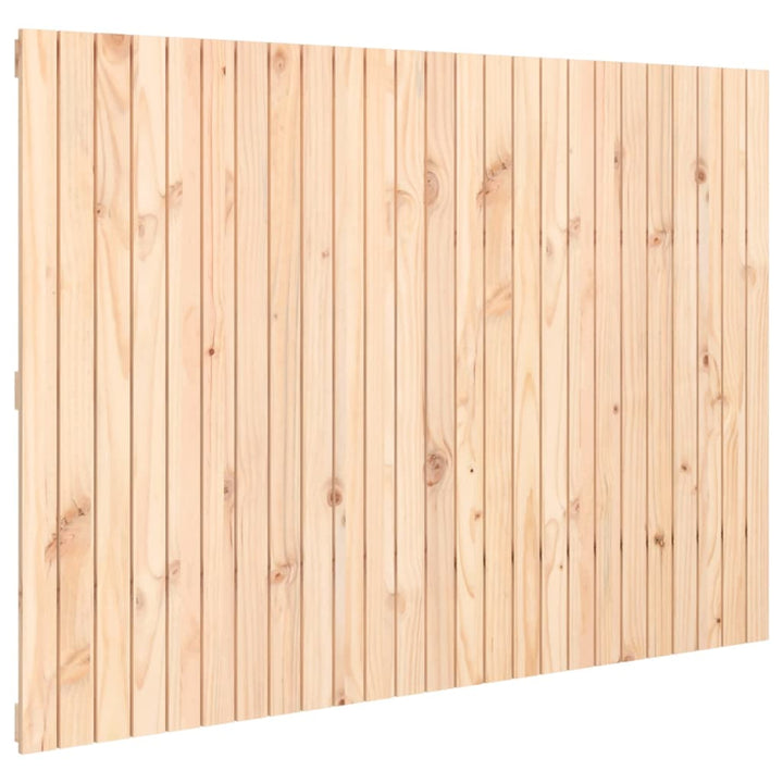 sengegavl 159,5x3x110 cm massivt fyrretræ