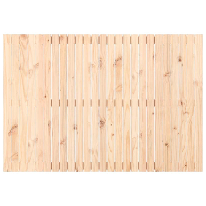 sengegavl 159,5x3x110 cm massivt fyrretræ