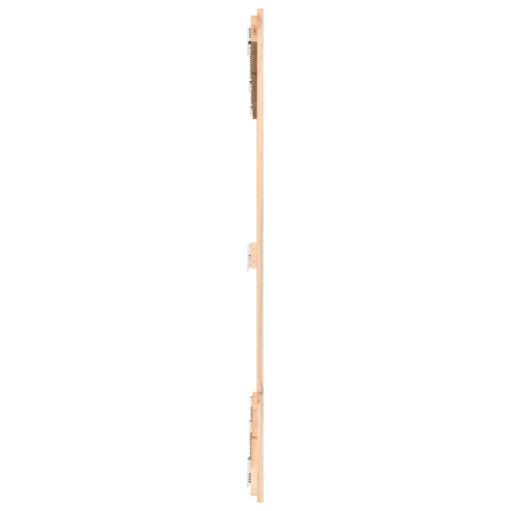 sengegavl 159,5x3x110 cm massivt fyrretræ
