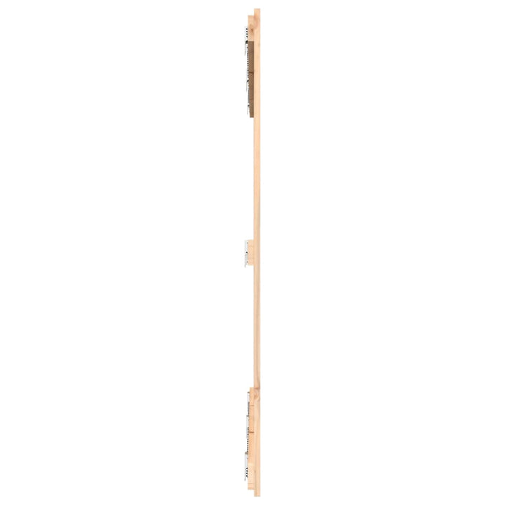sengegavl 159,5x3x110 cm massivt fyrretræ