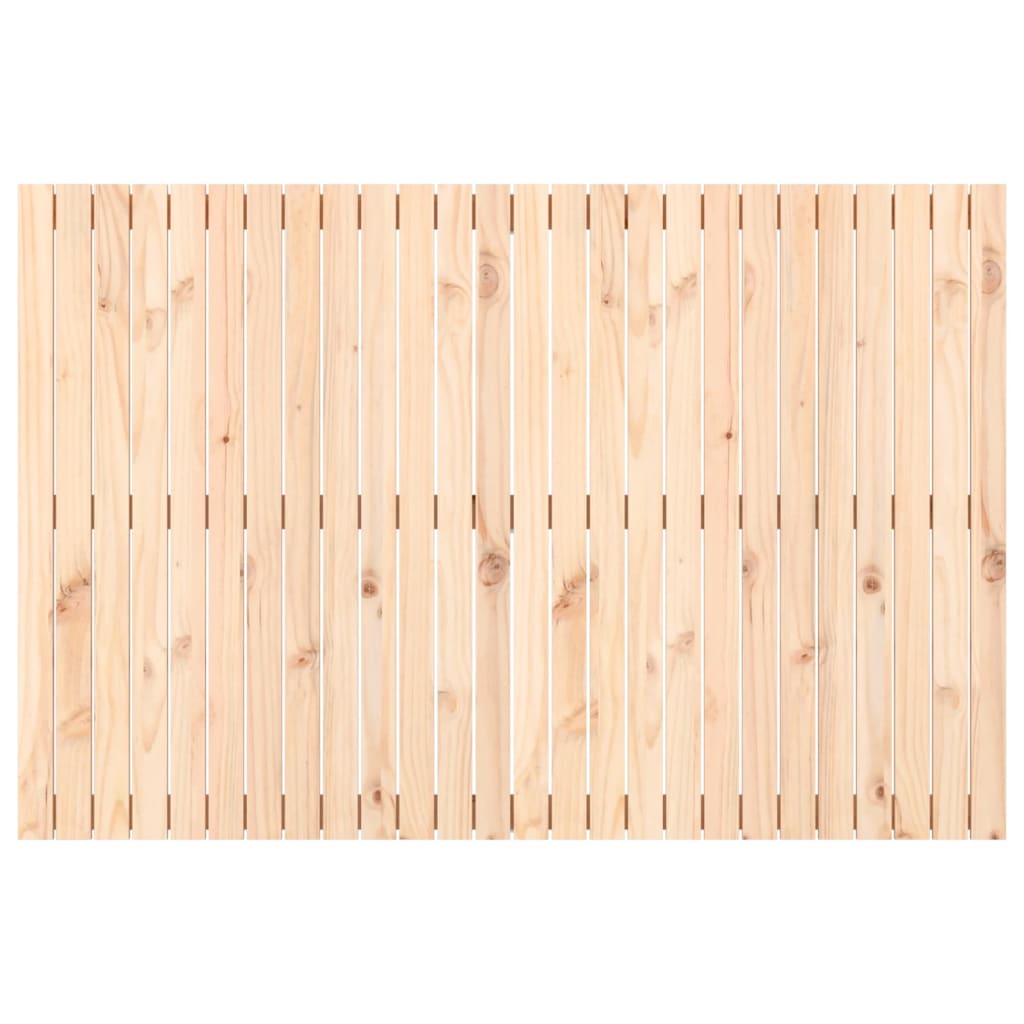 sengegavl 166x3x110 cm massivt fyrretræ