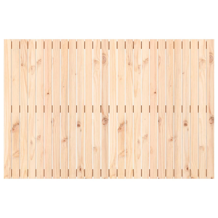 sengegavl 166x3x110 cm massivt fyrretræ