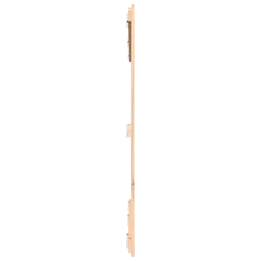 sengegavl 166x3x110 cm massivt fyrretræ