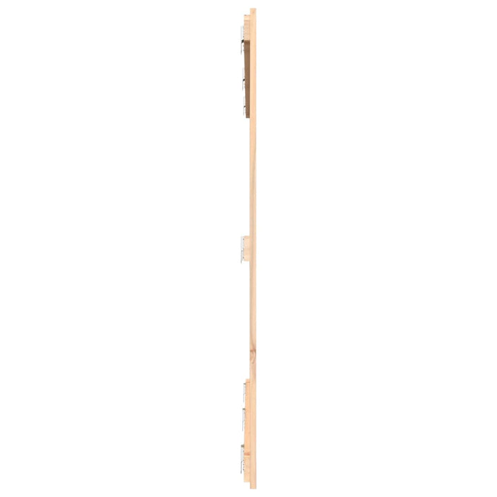 sengegavl 166x3x110 cm massivt fyrretræ