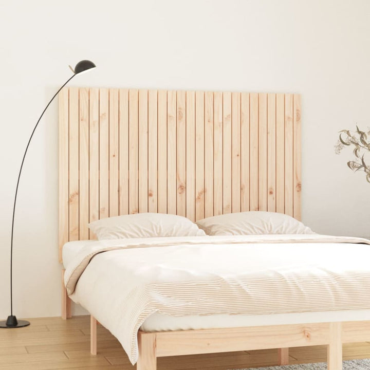 sengegavl 166x3x110 cm massivt fyrretræ