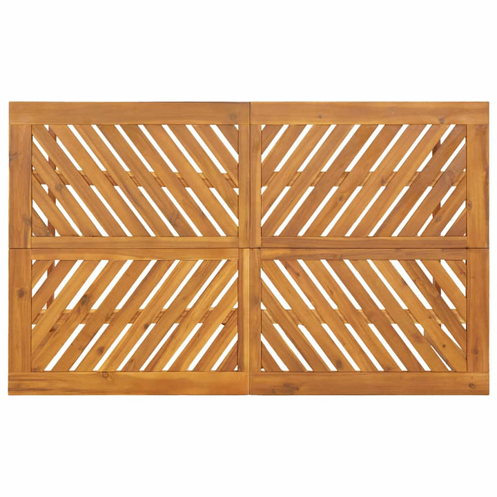 Have Spisebordssæt 4 pcs Brun 150 x 90 x 74 cm