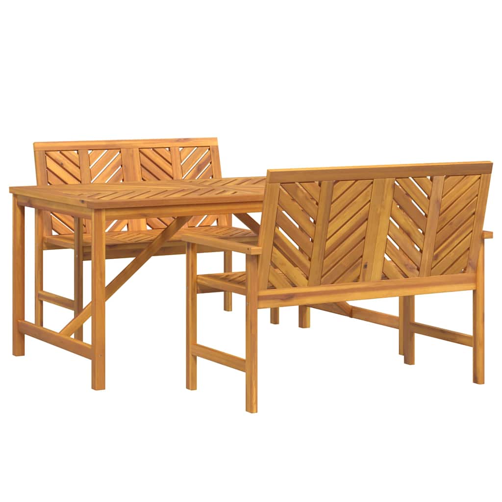 Have Spisebordssæt 3 pcs Brun 150 x 90 x 74 cm