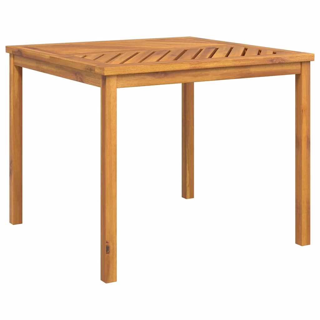 Have Spisebordssæt 3 pcs Brun 90 x 90 x 74 cm Massivt akacietræ
