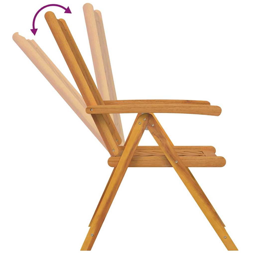 Have Spisebordssæt 3 pcs Brun 90 x 90 x 74 cm Massivt akacietræ