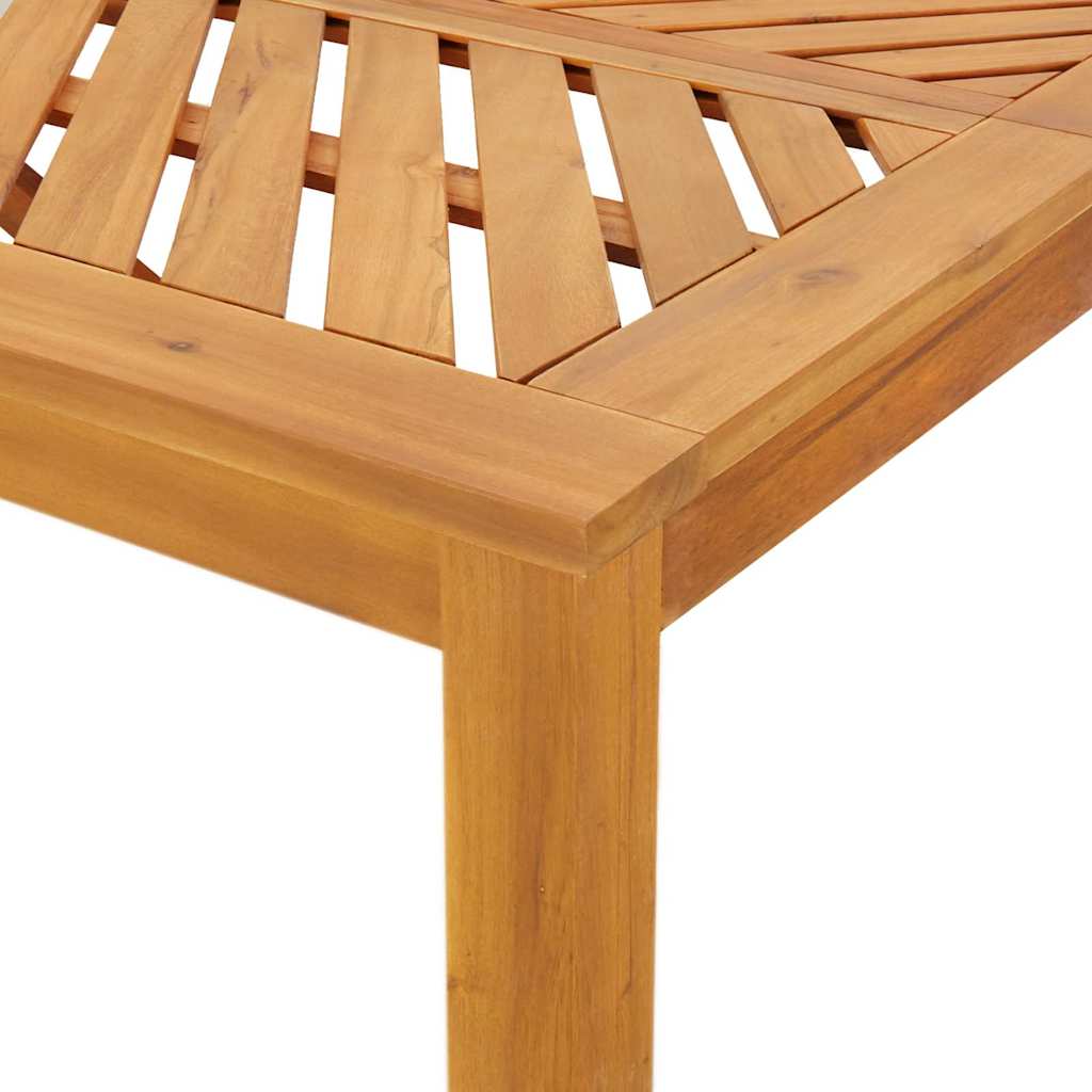 Have Spisebordssæt 5 pcs Brun 90 x 90 x 74 cm Massivt akacietræ