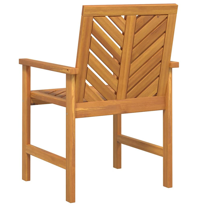 Have Spiseborde 6 pcs Brun 59 x 62,5 x 89 cm Massivt akacietræ