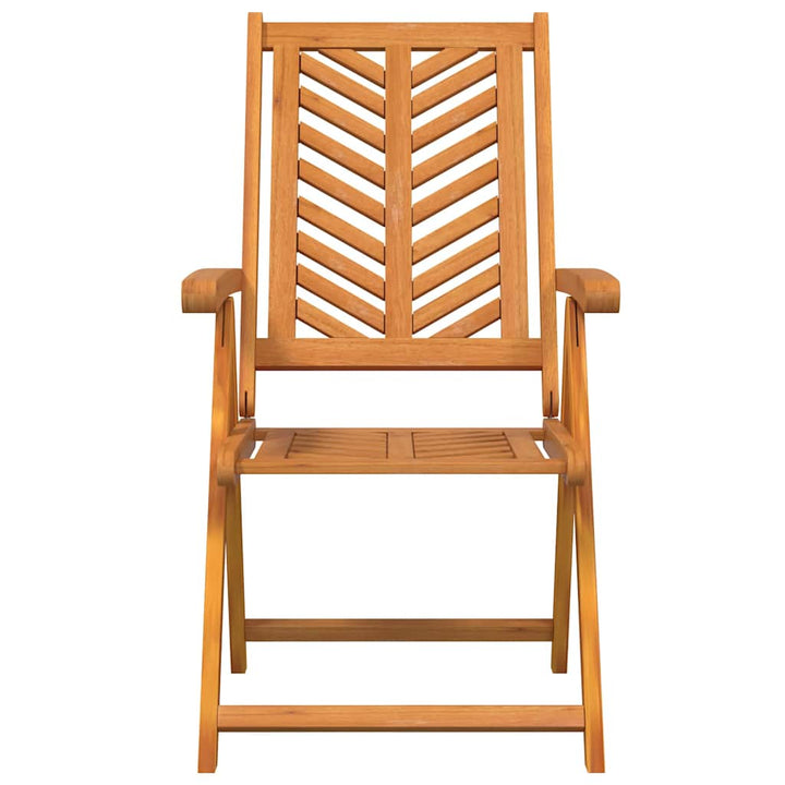 Rygning stol 4 pcs Brun 57 x 71 x 90 cm træ