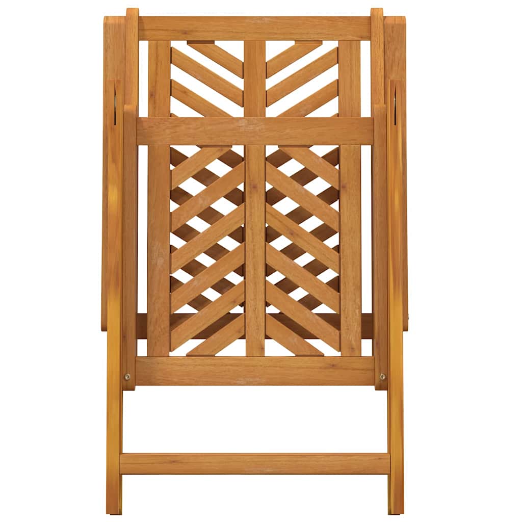 Rygning stol 4 pcs Brun 57 x 71 x 90 cm træ