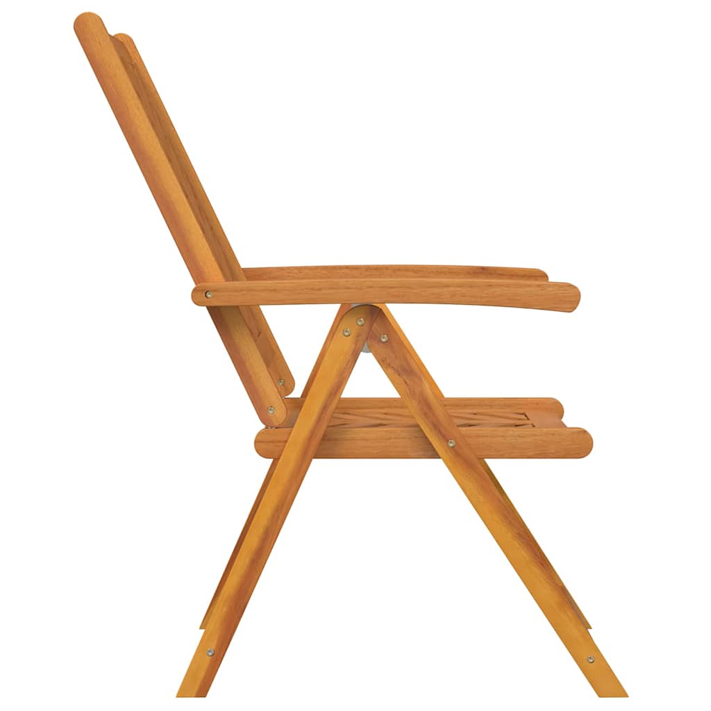 Rygning stol 4 pcs Brun 57 x 71 x 90 cm træ