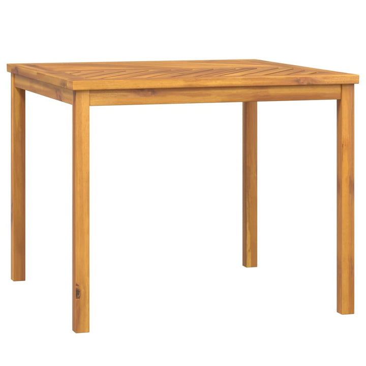 havebord 90x90x74 cm massivt akacietræ