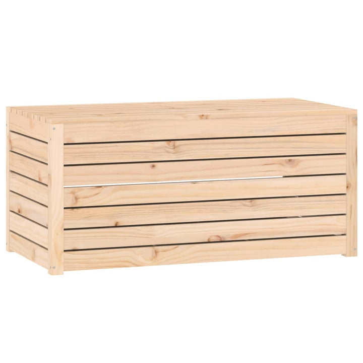 havekasse 101x50,5x46,5 cm massivt fyrretræ
