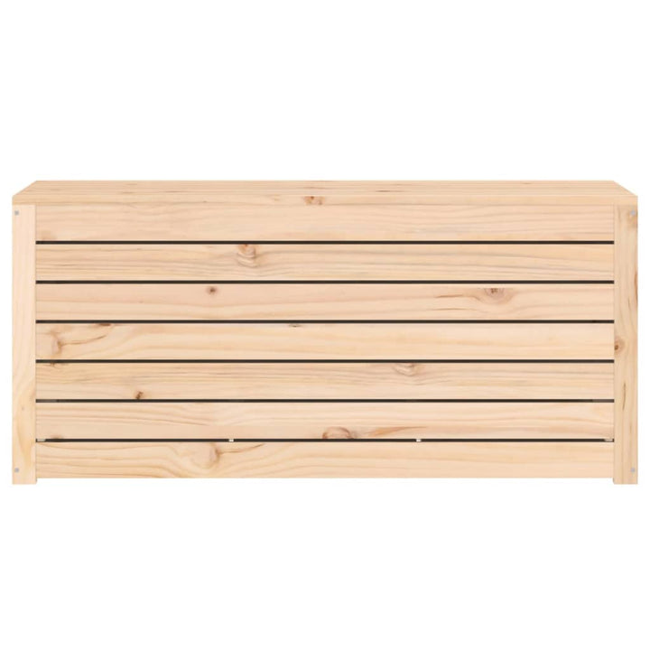 havekasse 101x50,5x46,5 cm massivt fyrretræ