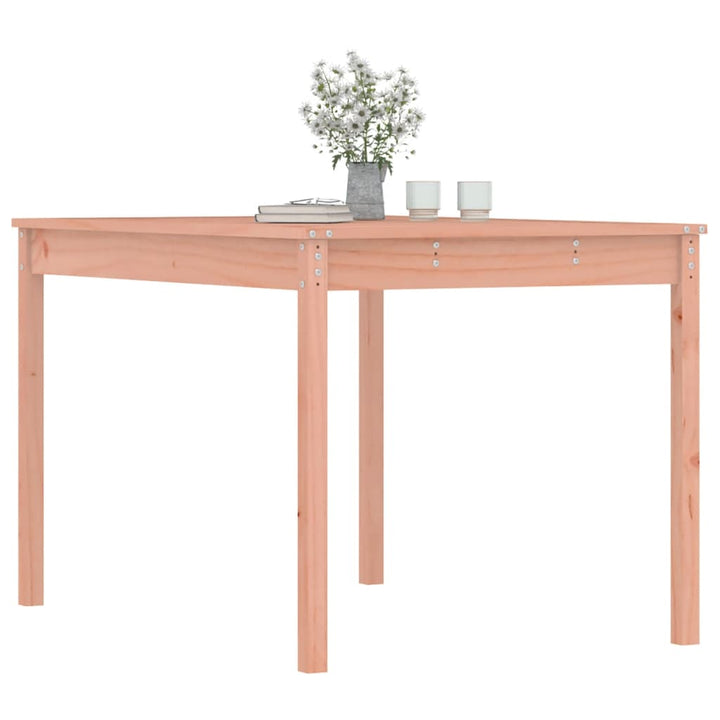 havebord 121x82,5x76 cm massivt douglasgran