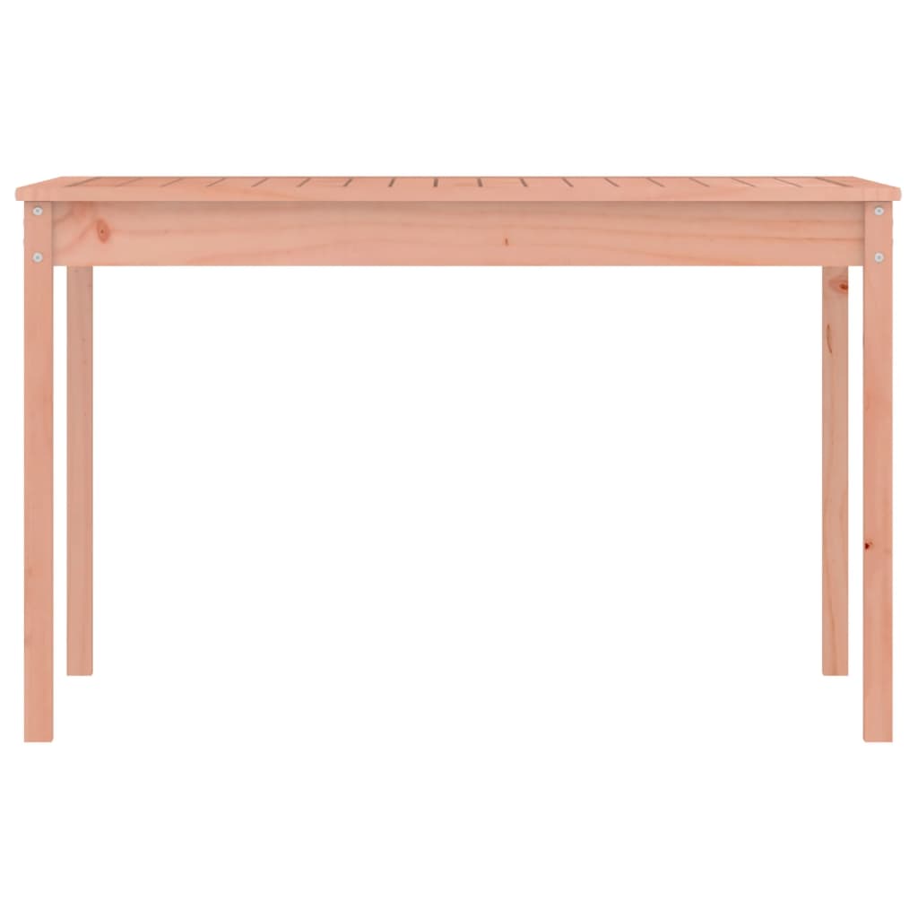 havebord 121x82,5x76 cm massivt douglasgran
