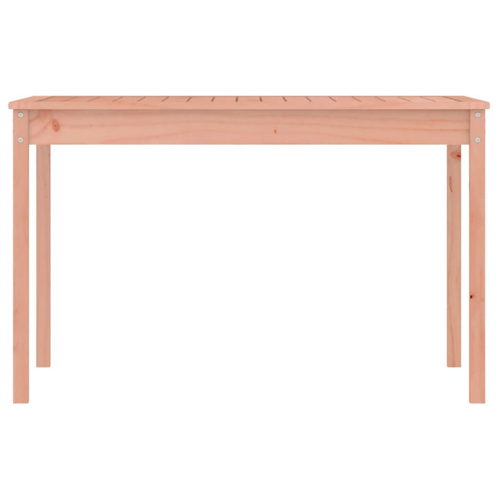 havebord 121x82,5x76 cm massivt douglasgran