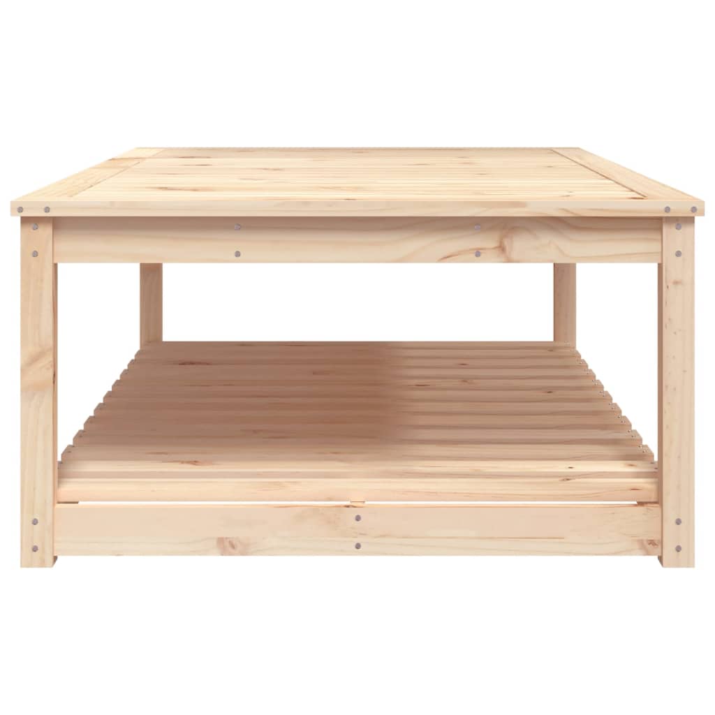 havebord 121x82,5x45 cm massivt fyrretræ