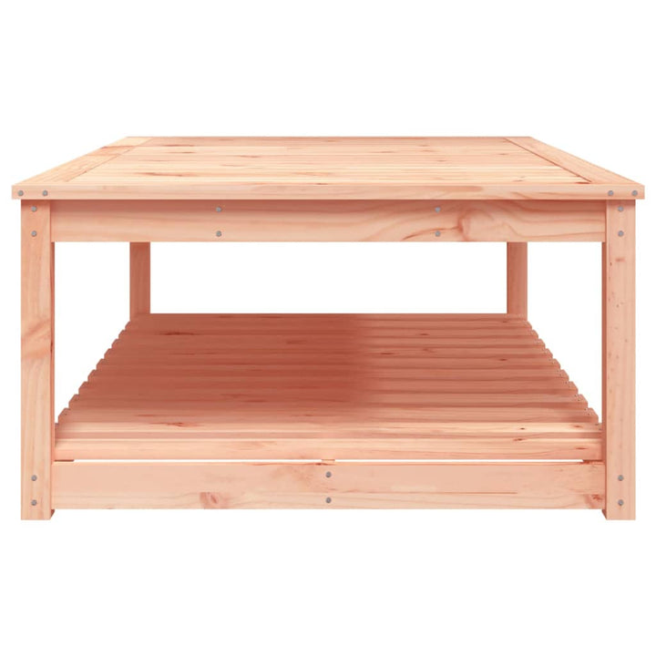 havebord 121x82,5x45 cm massivt douglasgran