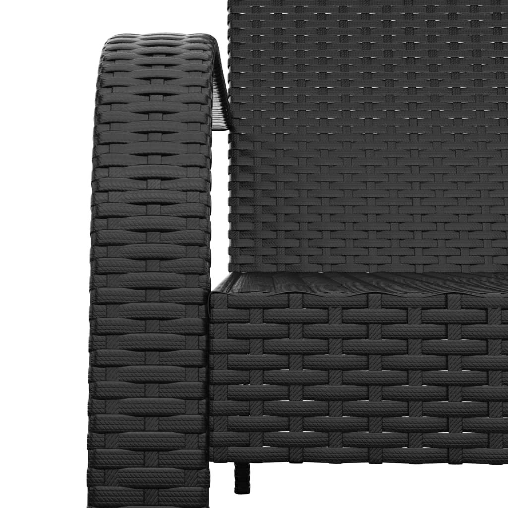 havestol Adirondack sort polyrattan