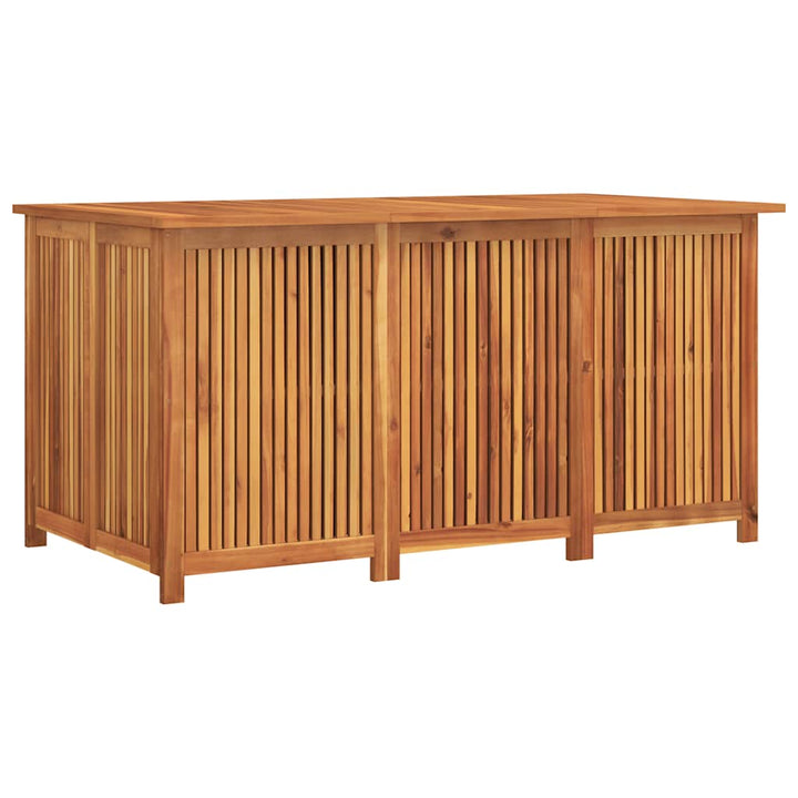 opbevaringsboks til haven 150x80x75 cm massivt akacietræ
