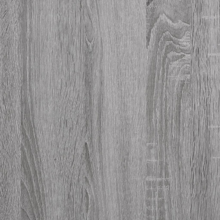 skrivebord m. skuffer 102x50x76cm konstrueret træ grå sonoma-eg