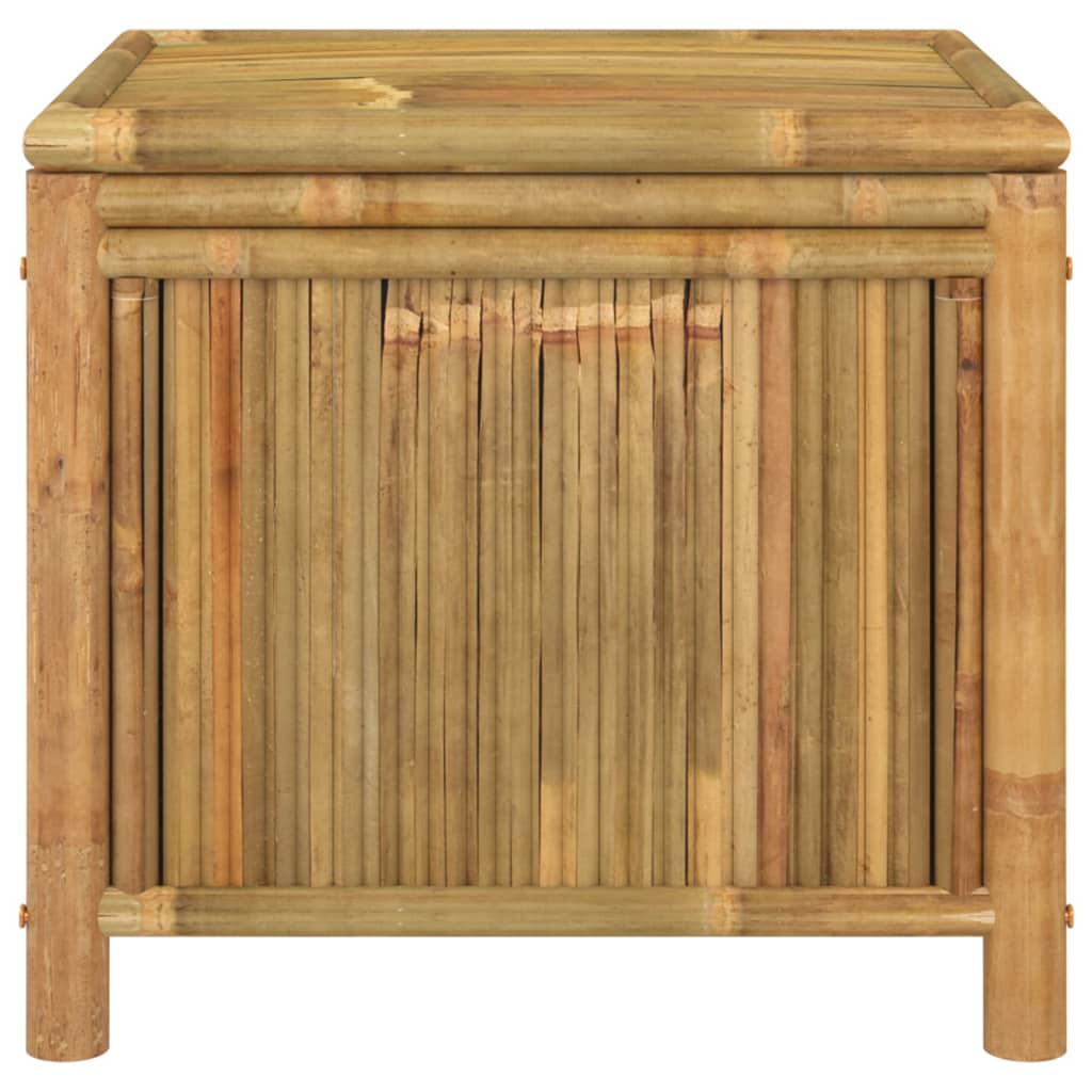opbevaringskasse til haven 60x52x55 cm bambus