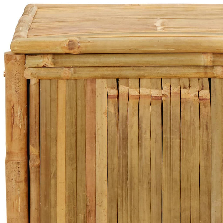 opbevaringskasse til haven 60x52x55 cm bambus
