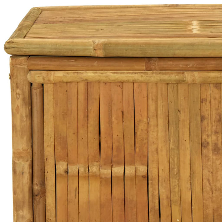 opbevaringskasse til haven Box 90x52x55 cm bambus
