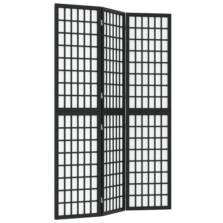 3-panels rumdeler 120x170 cm foldbar japansk stil