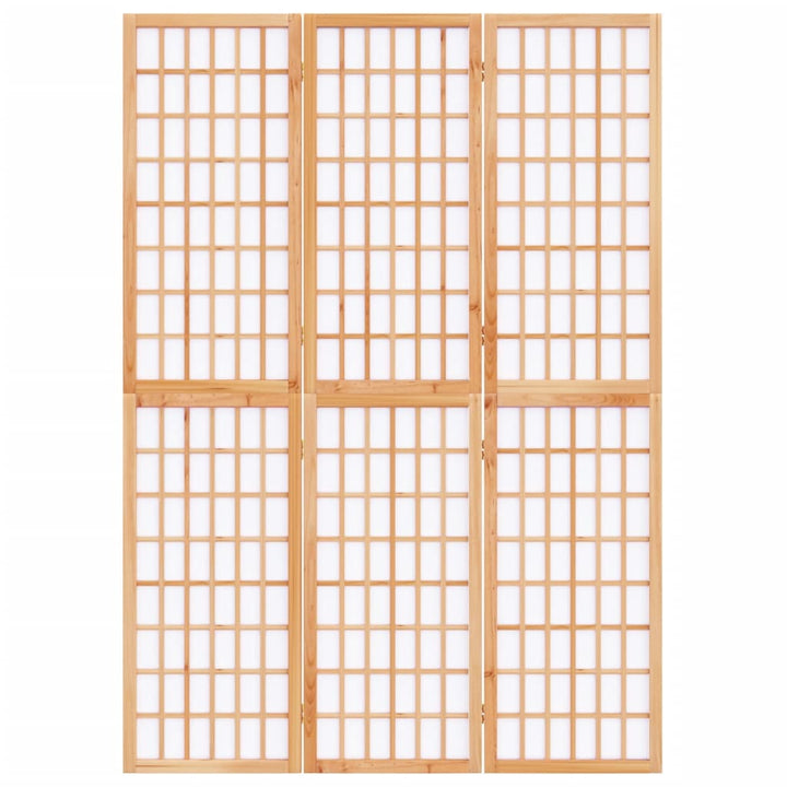 3-panels rumdeler 120x170 cm foldbar japansk stil