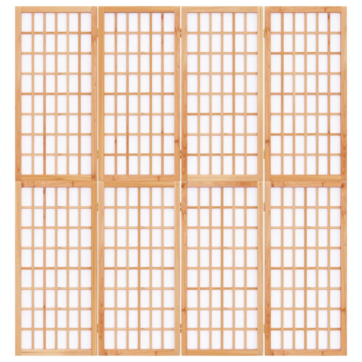 4-panels rumdeler 160x170 cm foldbar japansk stil