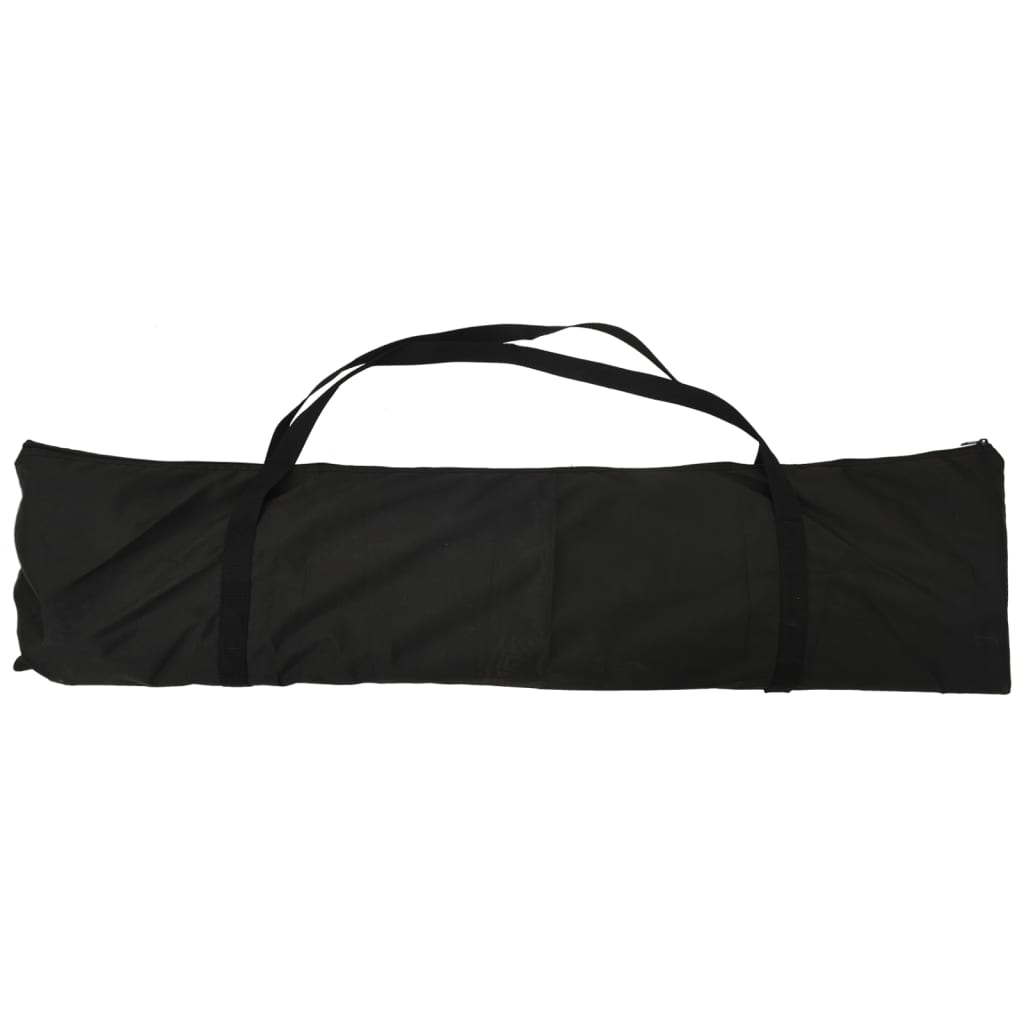 bærbart baseballnet 369x107x271 cm stål polyester rød og sort