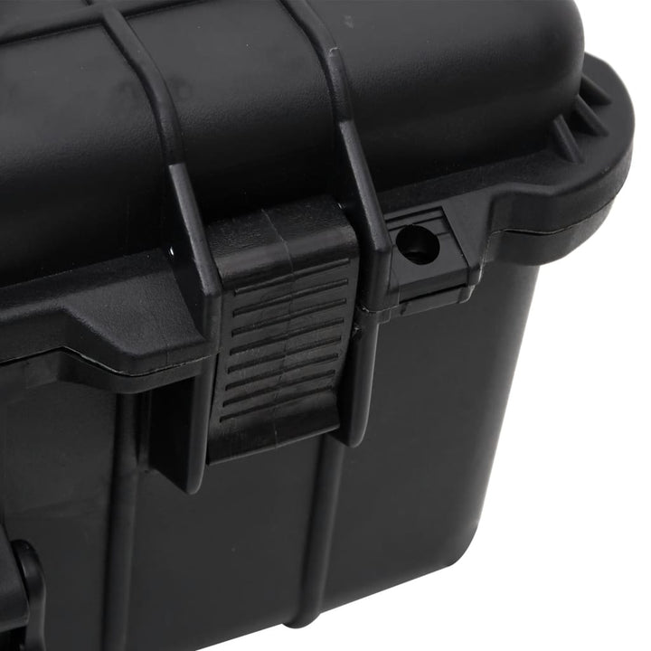 flightcase med hjul 63x50x23 cm PP sort