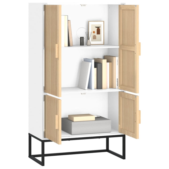 højskab 70x35x125 cm konstrueret træ
