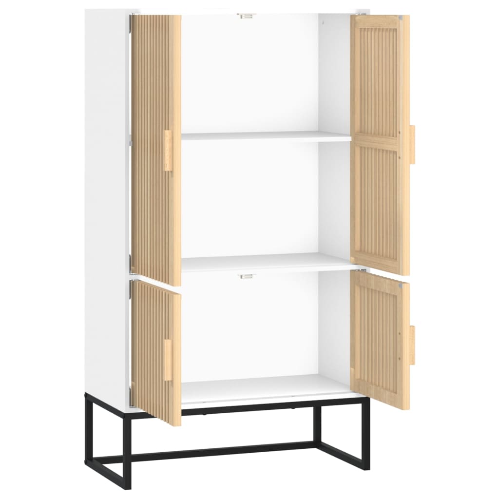 højskab 70x35x125 cm konstrueret træ