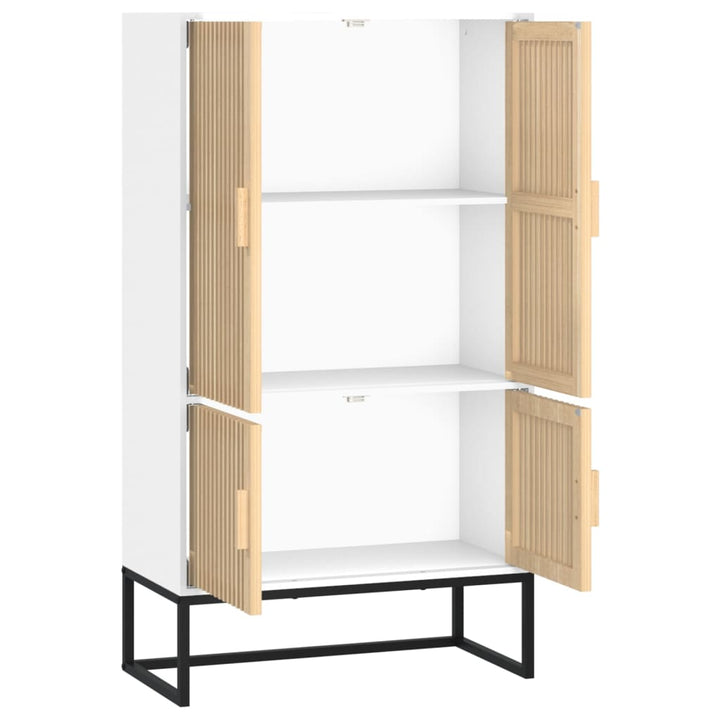 højskab 70x35x125 cm konstrueret træ