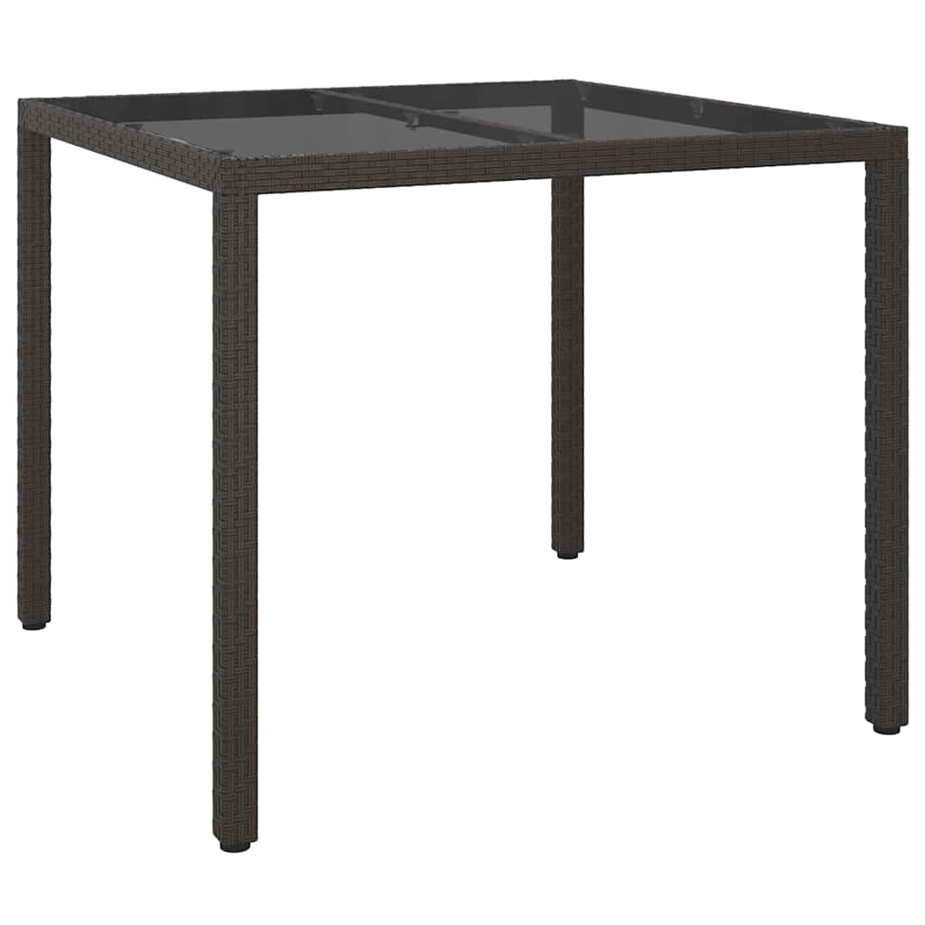 Have Spisebord Brun 90 x 90 x 75 cm Poly rattan