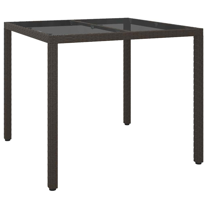 Have Spisebord Brun 90 x 90 x 75 cm Poly rattan