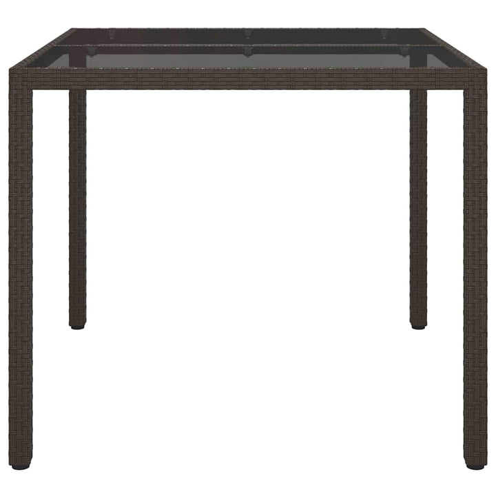 Have Spisebord Brun 90 x 90 x 75 cm Poly rattan