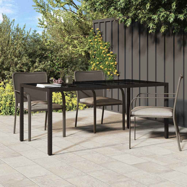 Have Spisebord Brun 190 x 90 x 75 cm Poly rattan
