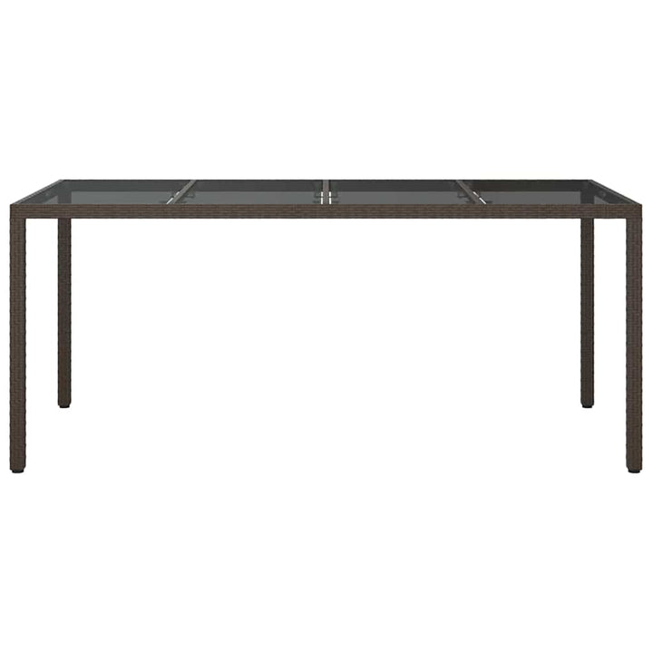 Have Spisebord Brun 190 x 90 x 75 cm Poly rattan
