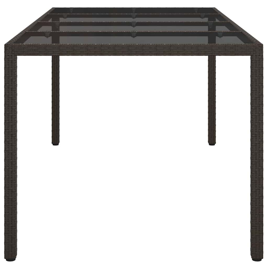 Have Spisebord Brun 190 x 90 x 75 cm Poly rattan