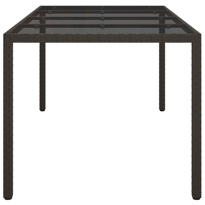 Have Spisebord Brun 190 x 90 x 75 cm Poly rattan